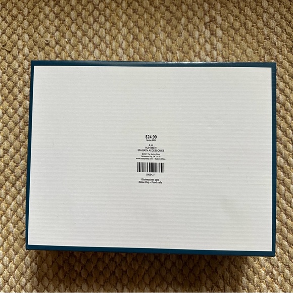 Hobby Lobby Spring Shop Spa Bath Accessories Set - Picture 2 of 3